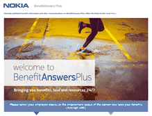 Tablet Screenshot of benefitanswersplus.com